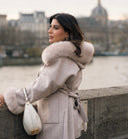 Cashmere Coat cuff