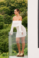 White Aura Dress